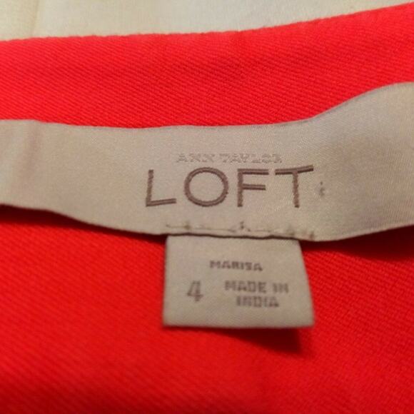 Ann Taylor Loft Women's Pink Marisa Fit Stretch  F 002 - Picture 4 of 6